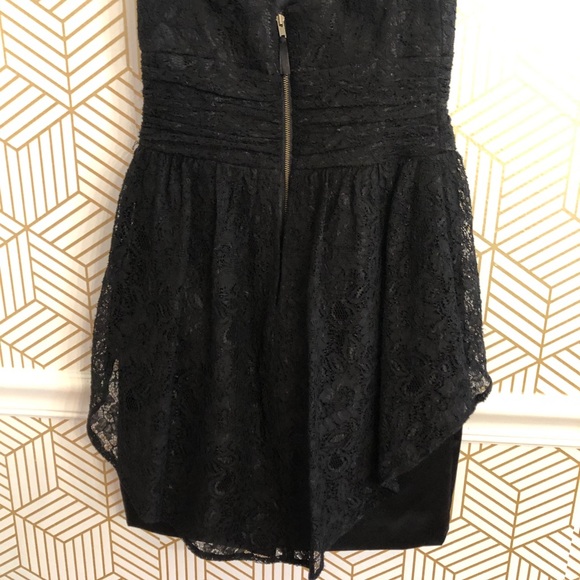Guess, strapless lace satin party dress size 4🎉 - Picture 3 of 6